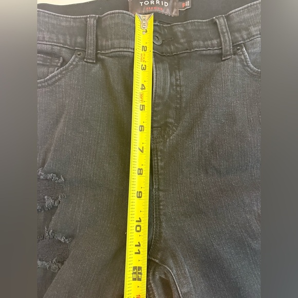 TORRID Women's Black Bombshell Skinny Premium Stretch Jean Plus Size 18 EUC 0409 - Picture 10 of 14